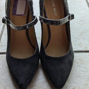 Nine West Dark Gray Shoes